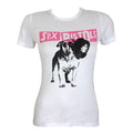 Front - Sex Pistols Womens/Ladies Bulldog T-Shirt