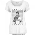 Front - Ariana Grande Womens/Ladies Into You Mugshot T-Shirt