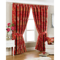 Front - Riva Home Berkshire Pencil Pleat Curtains