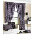 Front - Riva Home Hanover Pencil Pleat Curtains
