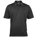 Front - Adidas Golf Climalite Mens Heather Polo Shirt