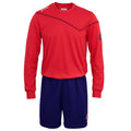 Front - Lotto Mens Football Sports Kit Long Sleeve Sigma (Full Kit Shirt & Shorts)