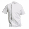 Front - Premier Unisex Culinary Pull-on - Chefs Short Sleeve Tunic