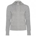 Front - B&C Womens/Ladies Full Zip Hooded Sweatshirt/Hoodie