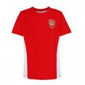 Front - Official Football Merchandise Kids Arsenal FC Short Sleeve T-Shirt