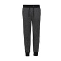 Front - Brave Soul Mens Hugo Marl Effect Cuffed Jogging Bottoms