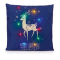 Front - Christmas Shop Battery Operated LED Cushion