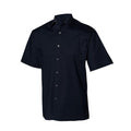 Front - Henbury Mens Short Sleeve Fitted Work Shirt