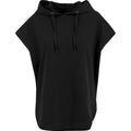 Front - Build Your Brand Womens/Ladies Short Sleeve Hoodie