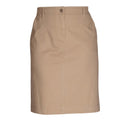 Front - Brook Taverner Womens/Ladies Austin Chino Skirt