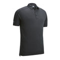 Front - Callaway Mens Denim Jacquard Polo T Shirt