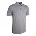 Front - Glenmuir Mens Silloth Marl Performance Polo Shirt