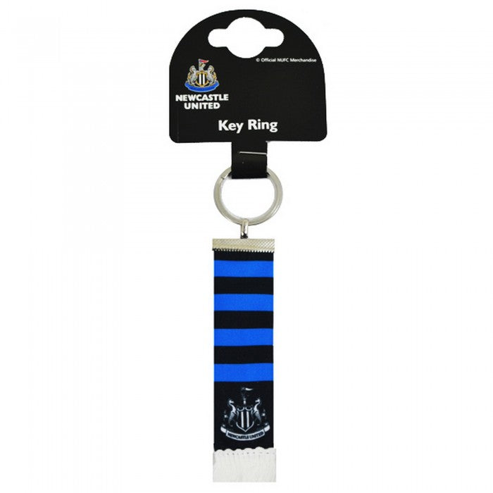 Front - Newcastle United FC Official Bar Scarf Keyring