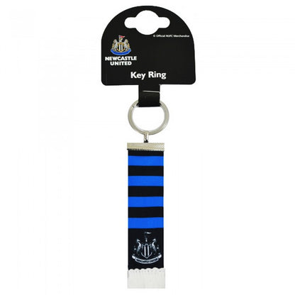 Front - Newcastle United FC Official Bar Scarf Keyring