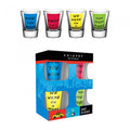 Front - Friends Official Character Phrase Design Shot Glasses (Pack of 4)