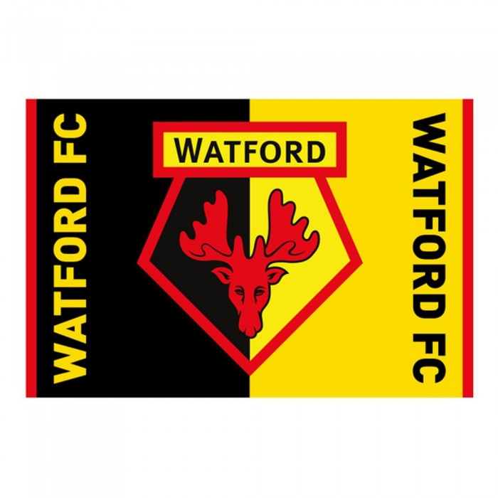 Front - Watford FC Crest Supporters Flag