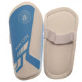 Front - Manchester City FC Childrens/Kids Slip-In Shin Guards