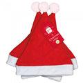 Front - Giftmaker Christmas Santa Hat (Pack of 3)