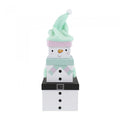Front - Eurowrap Plush Snowman Christmas Gift Boxes