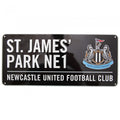 Front - Newcastle United FC Official St James Park Football Crest Street Sign