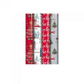 Front - Eurowrap Contemporary Christmas Gift Wrap (Pack of 42)