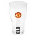 Front - Manchester United FC Official Football Crest Pint Glass