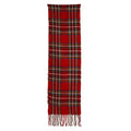 Front - Foxbury Womens/Ladies Checked Scarf