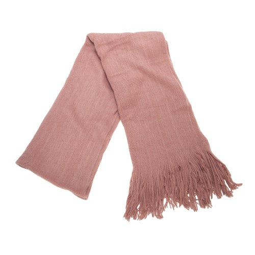 Front - Foxbury Womens/Ladies Long Tassled Scarf