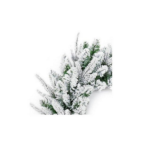 Snow - Back - Premier Christmas Snow Wreath