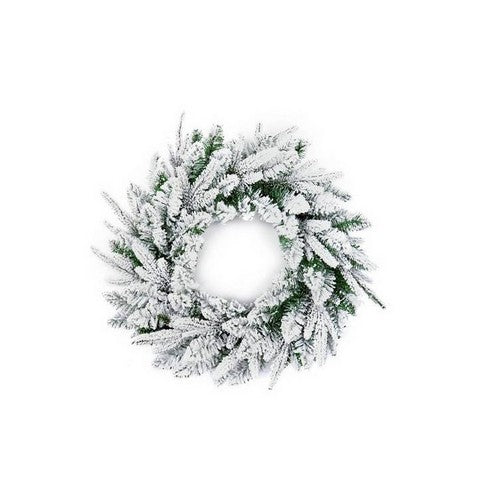 Front - Premier Christmas Snow Wreath
