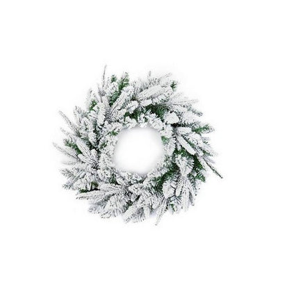 Front - Premier Christmas Snow Wreath