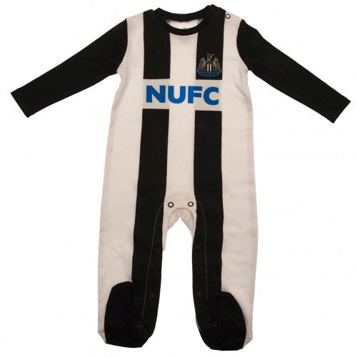 Newcastle United FC Baby Crest Sleepsuit Discounts on great Brands