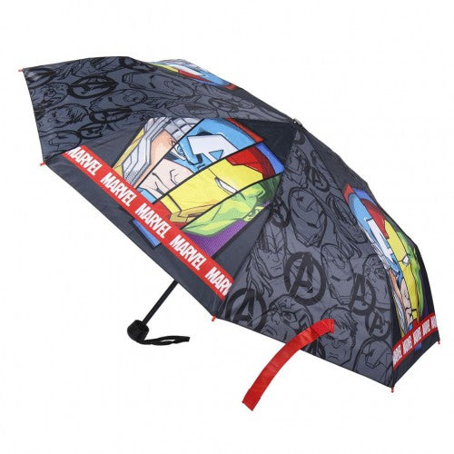 Front - Avengers Logo Folding Umbrella