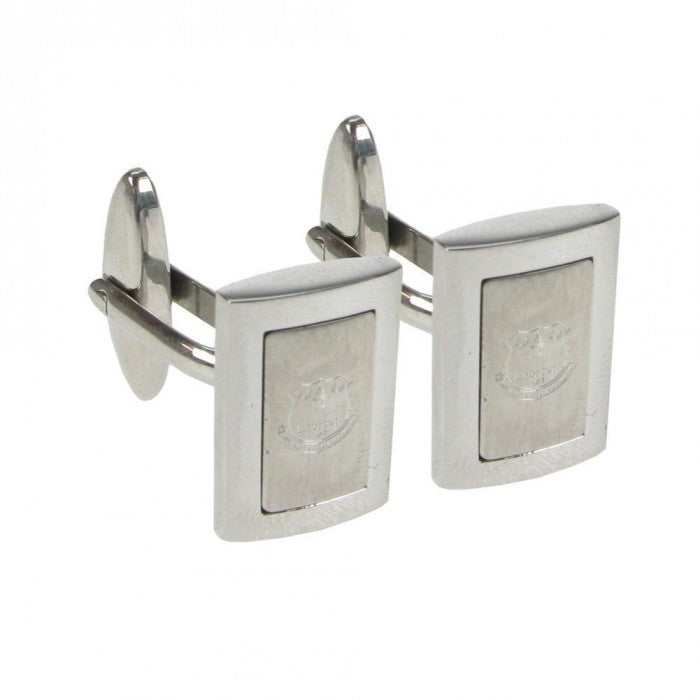Front - Everton FC Stainless Steel Framed Cufflinks