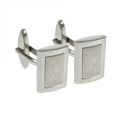 Front - Everton FC Stainless Steel Framed Cufflinks