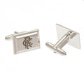 Front - Rangers FC Silver Plated Cufflinks