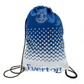 Front - Everton FC Fade Design Drawstring Gym Bag