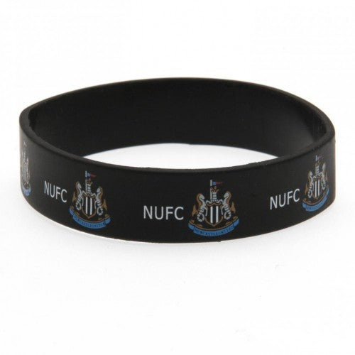 Front - Newcastle United FC Official Silicone Wristband