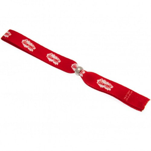 Front - Liverpool FC Champions Of Europe Festival Wristband