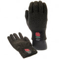 Front - England RFU Adults Unisex Luxury Touchscreen Gloves