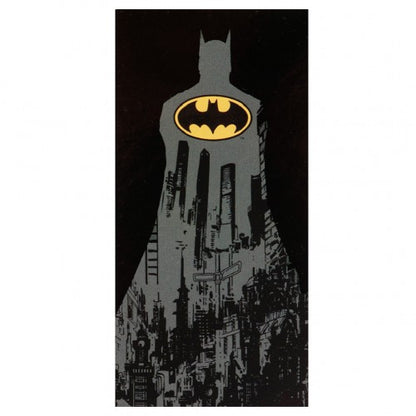 Front - Batman Silhouette Beach Towel