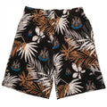 Front - Newcastle United FC Mens Floral Swim Shorts