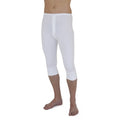 Front - Mens Thermal Underwear 3/4 Length Long Johns Polyviscose Range (British Made)