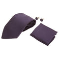 Front - Pierre Roche Mens Tie, Handkerchief And Cufflink Set
