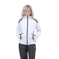 White - Back - Trespass Womens-Ladies Taut Waterproof Active Jacket