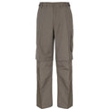 Front - Trespass Mens Mallik Convertible Water Repellent Cargo Trousers
