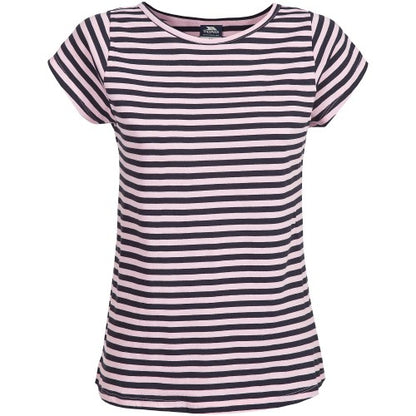 Front - Trespass Womens/Ladies Hilary Striped Short Sleeve T-Shirt