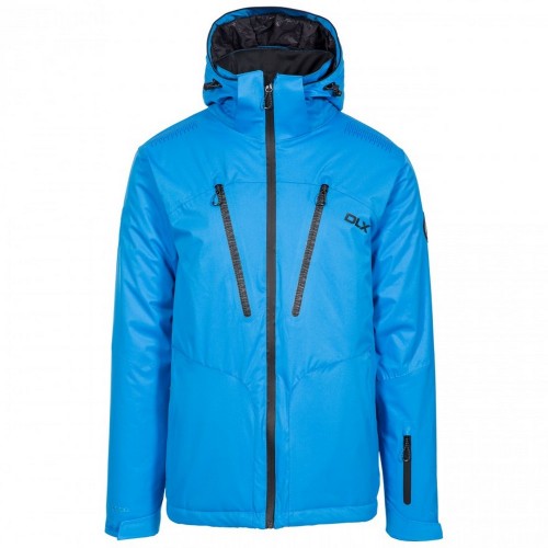 Front - Trespass Mens  DLX Banner Ski Jacket