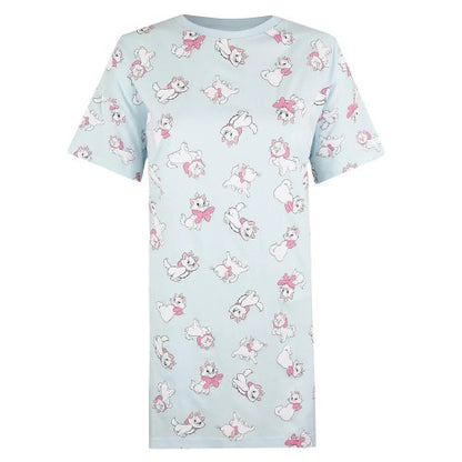 Front - The Aristocats Womens/Ladies Marie All-Over Print Pyjama Top
