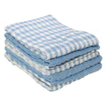 Front - Cotton Check Terry Tea Towels (Pack Of 5)